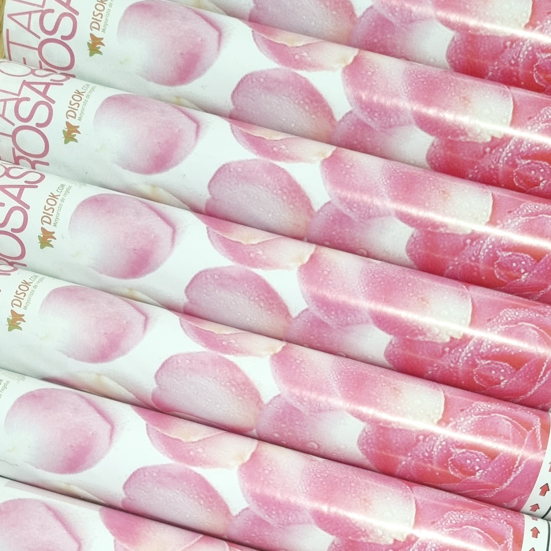 Cañones petalos rosas Cañones confeti pétalos rosas - Imagen 1
