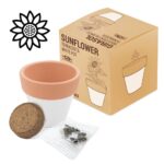 Maceta terracota white