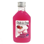 Bebida refrescante o licor sin alcohol CHICLE FRESA 50ml