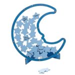 Marco firmas luna deseos azul