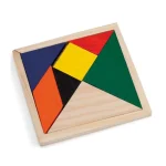 Puzzle madera tangram