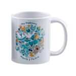 Taza inicial bebé azul | detallesmonimoni - Imagen 3