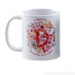 Taza inicial bebé rosa | detallesmonimoni - Imagen 2