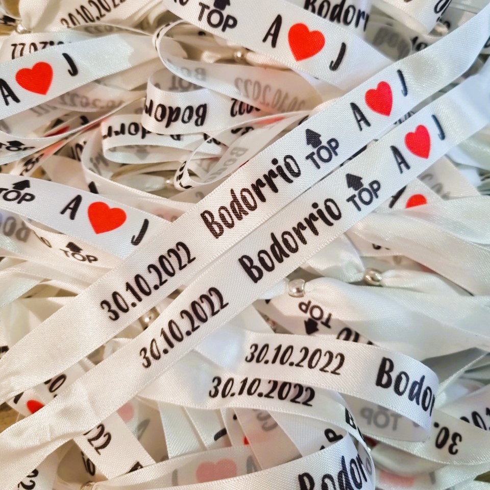 pulseras tela bodorrio top