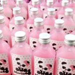 Bebida refrescante o licor sin alcohol CHICLE FRESA 50ml - Imagen 2