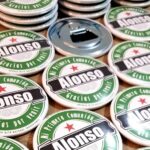 Abrebotellas con imán cerveza Heineken