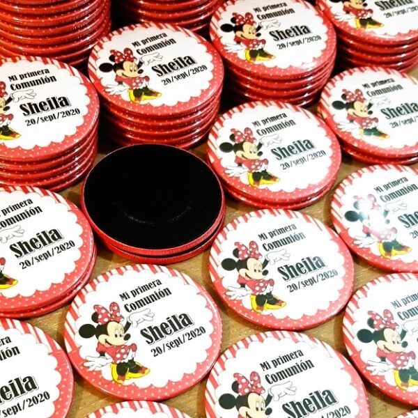 Imán personalizado Minnie