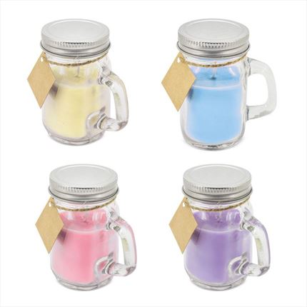 Velas aromáticas jarra