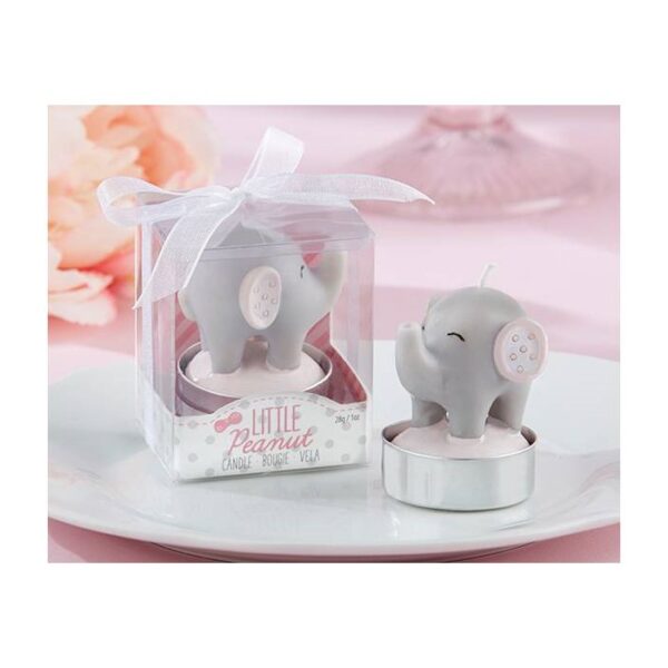 vela para bautizo elefante