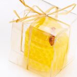 Vela de cera natural con abeja - Imagen 3