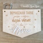 Cartel Aquí viene la novia - Imagen 3