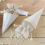 Cono marfil para Arroz o Pétalos - Imagen 2