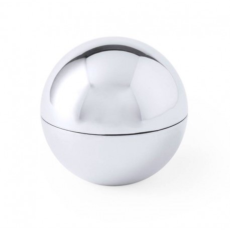 Bálsamo labial esfera plata