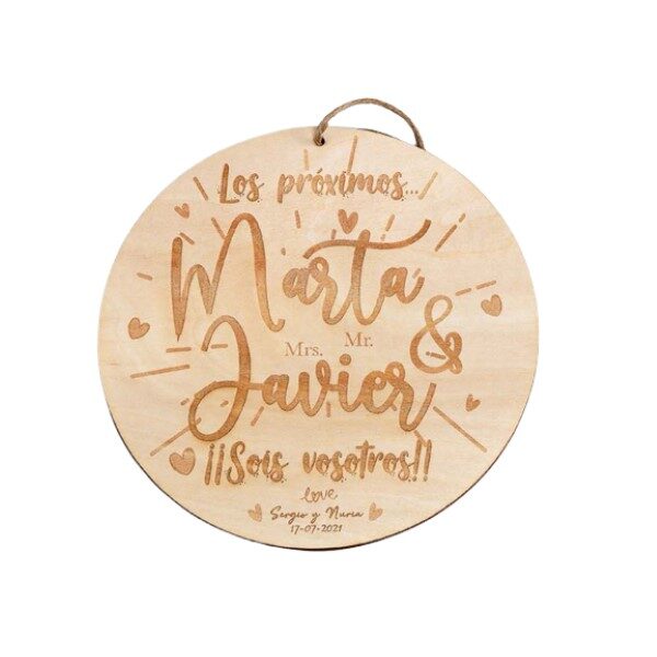 Regalo próximos novios
