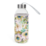 Bidón de cristal con funda floral - Imagen 3