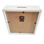 Hucha cuadrada blanca para PERSONALIZAR - Imagen 4