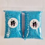 Arroz de colores para bodas azul - Imagen 2