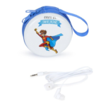 Monedero héroe niño con auriculares - Imagen 3