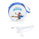 Monedero héroe niño con auriculares - Imagen 4