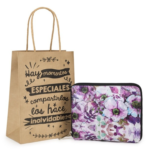 Bolsa compra floral - Imagen 5