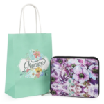 Bolsa compra floral - Imagen 6
