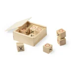 Juego 3 en raya en caja de madera - Imagen 3
