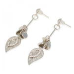 pendientes hojas