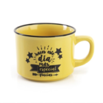 taza con frase de agradecimiento