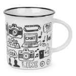 Taza estilo moderno juvenil - Imagen 4