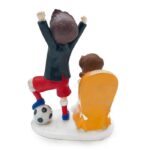 Figura para tarta de boda novio futbolista - Imagen 2