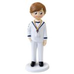 Figura para tarta de Comunión marinero mano en el bolsillo