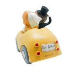 Figura para tartas de novios en coche - Imagen 3