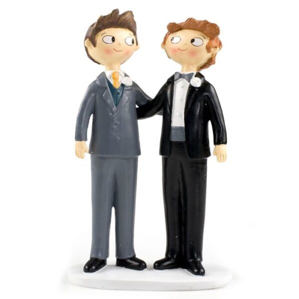 Figura tarta de boda gay