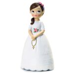 Figura para tarta niña comunión con rosario