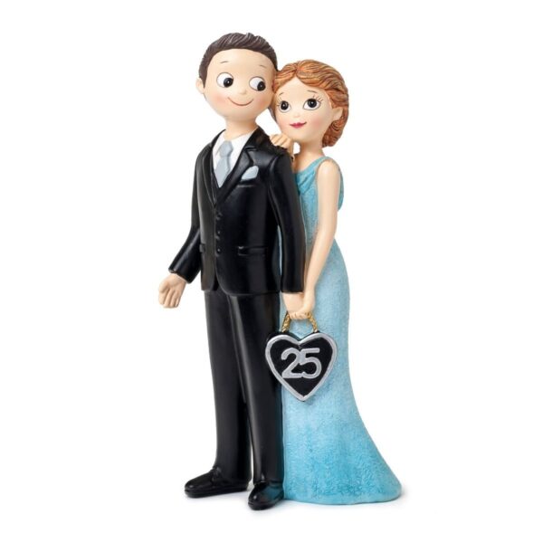 Figura novios aniversario 25 años