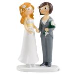 Figura tarta de boda Girls