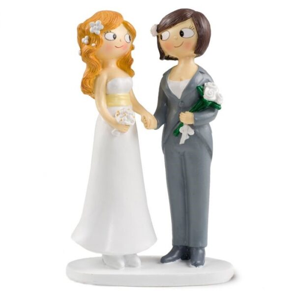 Figura tarta de boda Girls