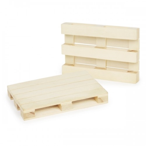 Mini palet de madera