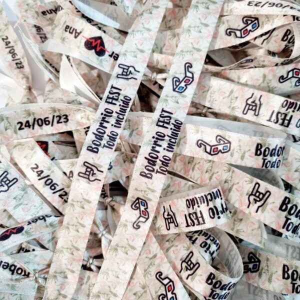 Pulseras Bodorrio Fest Todo Incluido