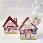 Detalle de comunión casita con mikado niña - Imagen 2