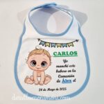 Babero velcro niño Comunión