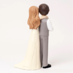 Figura tarta novio chaleco y barba - Imagen 2