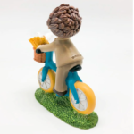 Figura tarta Comunión de Niño en Bicicleta - Imagen 2