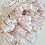Pulseras de tela con corona de princesa - Imagen 2