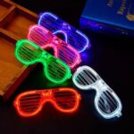 Gafas luminosas rayas