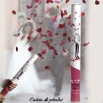Cañón confeti PÉTALOS ROJOS