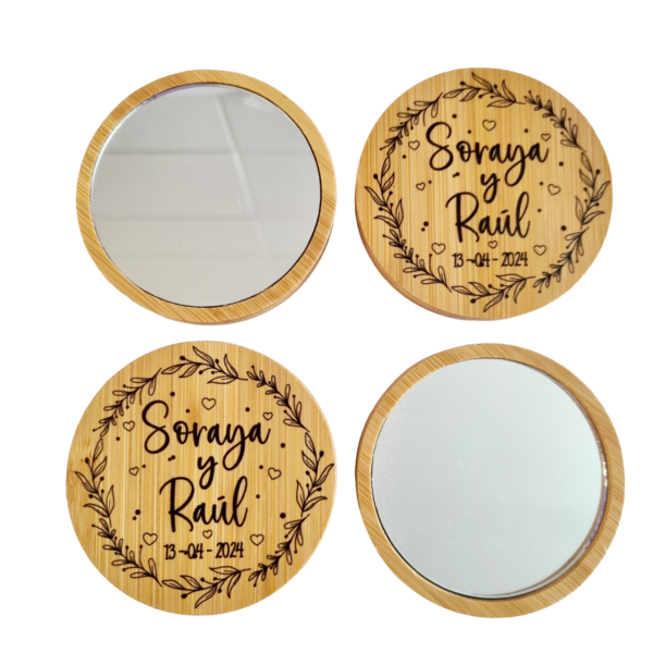 espejo madera personalizado