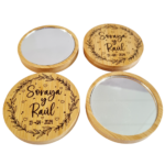 Espejos madera hojas personalizado - Imagen 3