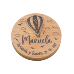 Espejo Madera Globo Personalizado Boda