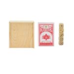Set de madera baraja y dados - Imagen 2